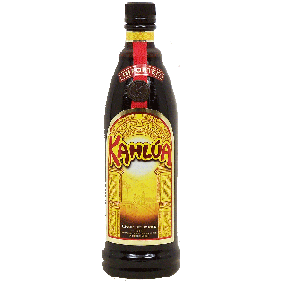 Kahlua  licor delicioso, product of Mexico, 20% alc. by vol. 750ml