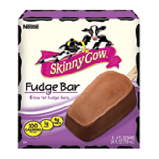 Nestle Skinny Cow low fat fudge bar 6-ct