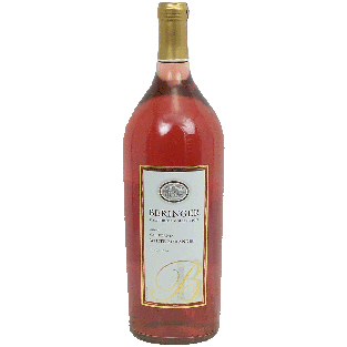 Beringer  white zinfandel wine of California, 10.5% alc. by vol. 1.5L