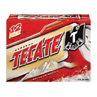 Tecate Mexican Beer 12 Oz 12pk