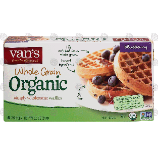 Van's Organic blueberry whole grain organic simply wholesome waf8.5-oz