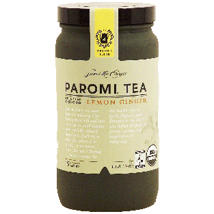 Paromi Tea Organic Blend full leaf oolong lemon ginger, 15-sachet1.6oz