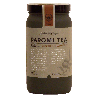 Paromi Tea  coconut almond black tea, full leaf, 15-sachets 1.6oz