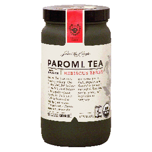 Paromi Tea  hibiscus berry herbal infusion, 15-sachets, caffeine 1.6oz