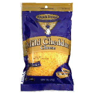 Dutch Farms  fancy shredded mild cheddar cheese  8oz