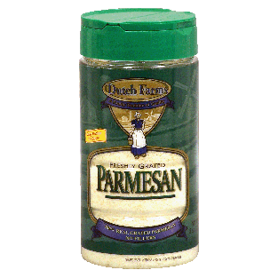 Dutch Farms  parmesan cheese, freshley grated 8oz