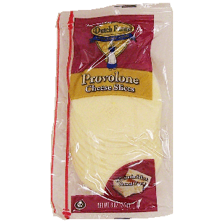 Dutch Farms Wisconsin Select provolone cheese slices 8oz