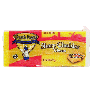 Dutch Farms  sharp cheddar cheese 8oz