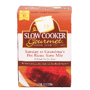 Slow Cooker Gourmet  sunday at grandma's pot roast stew mix 13oz