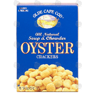 Olde Cape Cod  oyster crackers, all natural soup & chowder 8oz