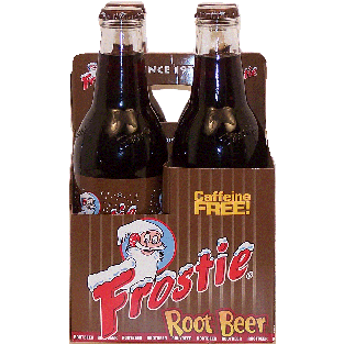 Frostie  root beer soda, caffeine free, 12-fl. oz. 4pk