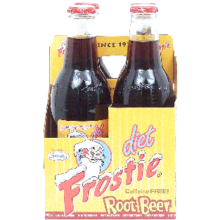 Frostie  diet root beer soda, caffeine free, 12-fl. oz. 4pk