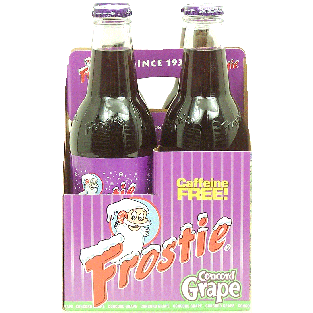 Frostie  concord grape flavor soda, caffeine free, 12-fl. oz. 4pk