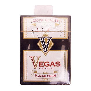 Vegas  playing cards 1pk