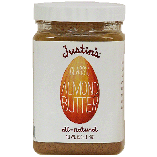 Justin's  classic almond butter, all-natural 16oz