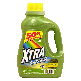 Xtra ScentSations 2x concentrated liquid detergent, for all mac75fl oz