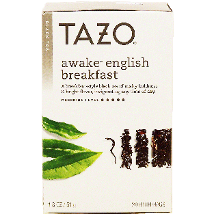 Tazo  awake, english breakfast, black tea, 20 filterbags 1.8-oz
