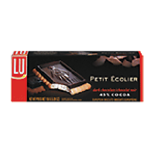 LU Petit Ecolier european biscuits, dark chocolate, 45% cacao 5.29oz