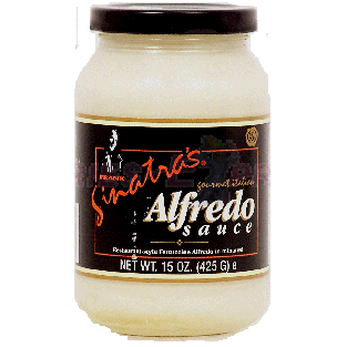 Sinatra  alfredo sauce gourmet italian 15oz