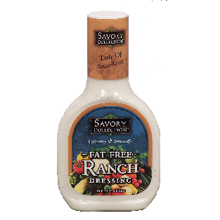 Savory Collection  ranch dressing, fat free  16fl oz