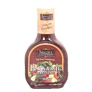 Savory Collection  balsamic dressing, fat free  16fl oz