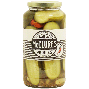 McClure's Pickles Brooklyn * Detroit spicy spears pickles 32oz