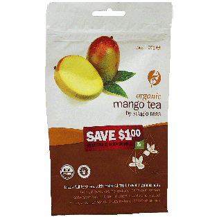 Adagio  mango tea, black full leaf tea with natural fruit flavor 0.9oz