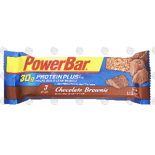 Powerbar Protein Plus chocolate brownie flavored protein bar 3.28oz
