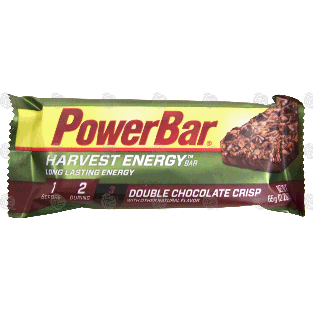 Powerbar Harvest Energy Bar double chocolate crisp energy bar 2.29oz