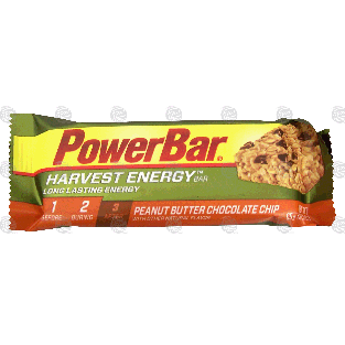 Powerbar Harvest Energy Bar Peanut Butter Chocolate Chip 2.29oz