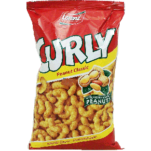 Lorenz Curly peanut classic snack 5.29oz