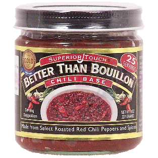 Superior Touch Better Than Bouillon chili base, made from select ro8oz