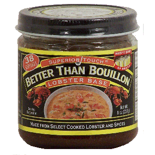 Better Than Bouillon Superior Touch lobster base, made from select 8oz