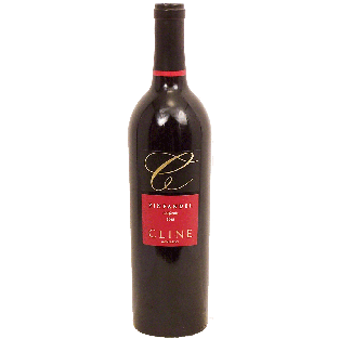 Cline  zinfandel wine of California, 14% alc. by vol. 750ml