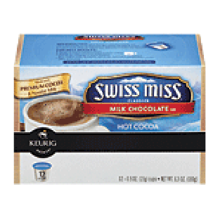 Keurig Swiss Miss milk chocolate hot cocoa, 12 k-cup 6.3-oz