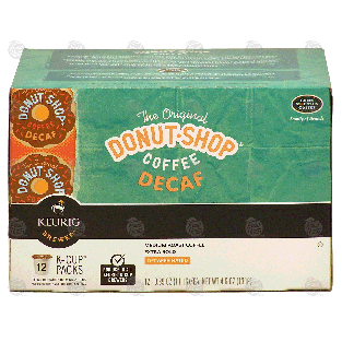 Keurig Donut-Shop medium roast coffee, extra bold, decaffeinated4.6-oz