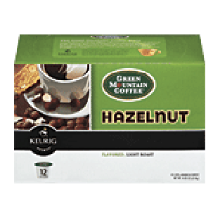 Keurig Green Mountain Coffee hazelnut flavored, light roast coff3.9-oz