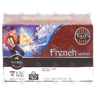 Keurig TullY's Coffee french roast extra bold, dark roast coffee4.8-oz