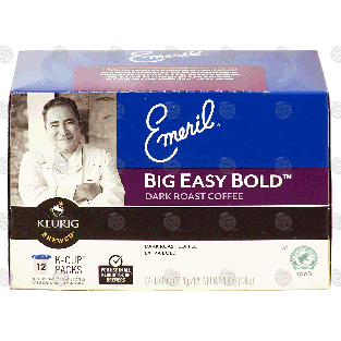 Keurig Emeril big easy bold; dark roast coffee, extra bold, 12 k4.8-oz