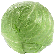 Value Center Market  green cabbage head, price per pound  1lb