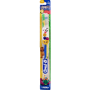Oral-b Stages 1 baby-soft bristles, 4-24 months, cartoon character 1ct