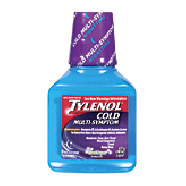 Tylenol Cold Multi-symptom Nighttime Cool Burst 8fl oz