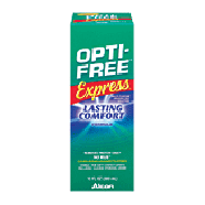 Alcon Opti-Free express; multi-purpose disinfecting solution, e 10fl oz