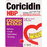 relieves cough, runny nose, and sneezing for people with high blood pressure