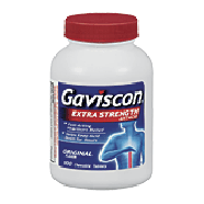 Gaviscon Antacid extra strength antacid, original flavor, 100 che 100ct