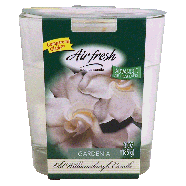 scented candle, gardenia