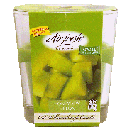 scented candle, honeydew melon