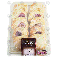 Meurer Brothers Bakery  assorted mini danish, 10 ct 12-oz