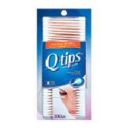 Q-Tips  antimicrobial cotton swabs  300ct