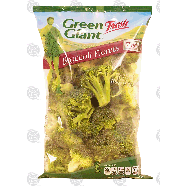 Green Giant Fresh broccoli florets, steams in pack 12oz